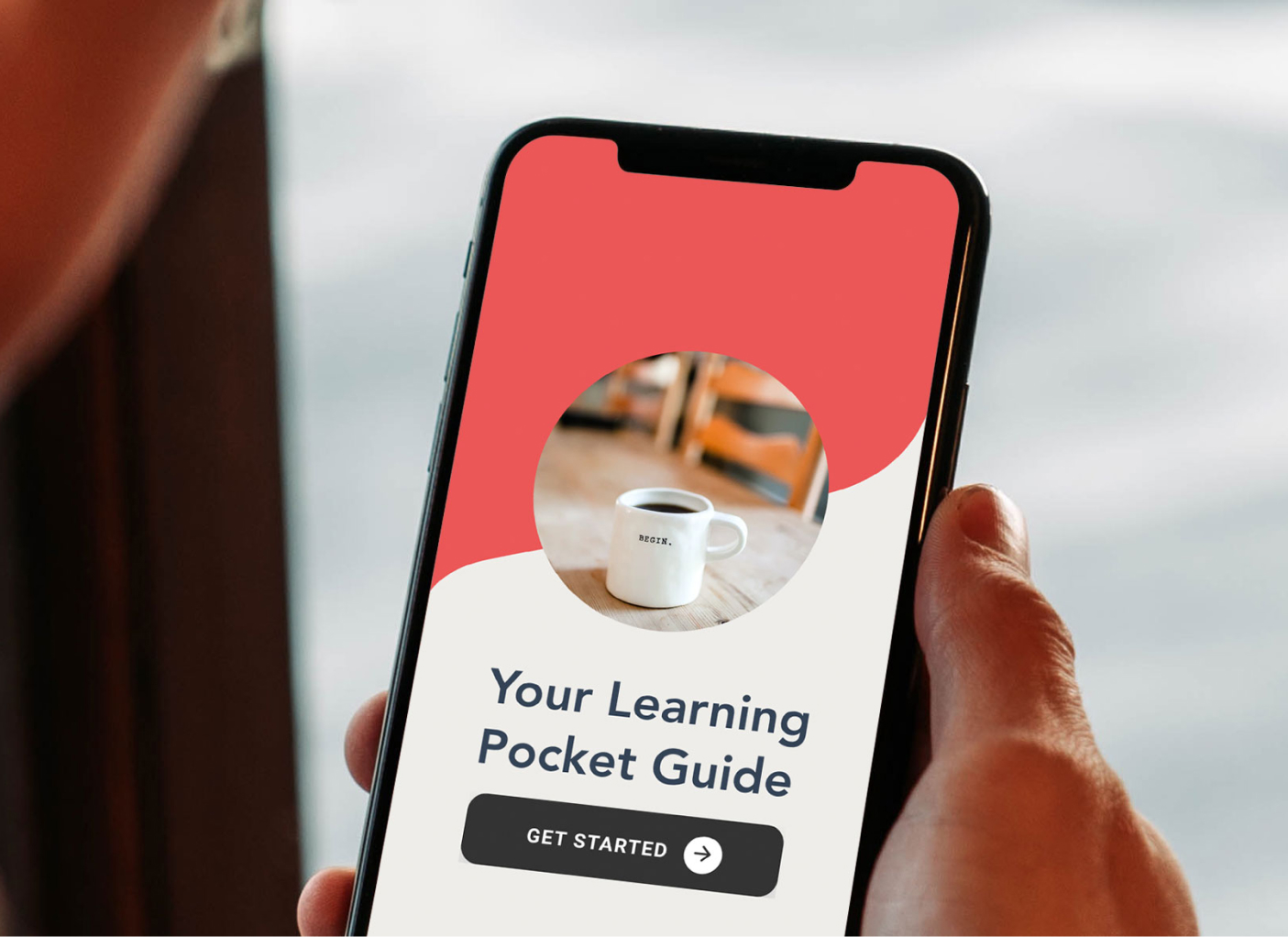 Designing a mobile pocket guide for learning on-the-go
